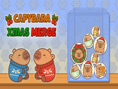 Mäng Capybara Xmas Merge