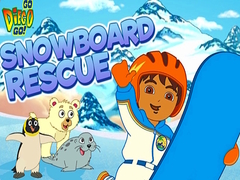 Mäng Go Diego Go! Snowboard Rescue 