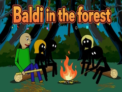 Mäng Baldi in the forest