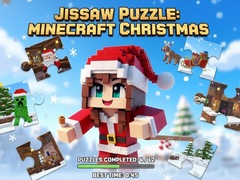 Mäng Jigsaw Puzzle: Minecraft Christmas