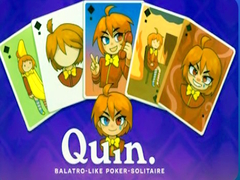 Mäng Quin. Balatro-like poker-solitaire