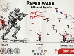 Mäng Paper Wars Battles and Upgrades