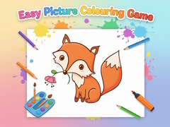 Mäng Easy Picture Colouring Game