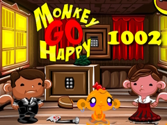 Mäng Monkey Go Happy Stage 1002