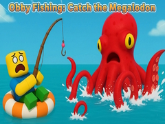 Mäng Obby Fishing: Catch the Megalodon
