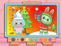 Mäng Coloring Book: Christmas Labubu