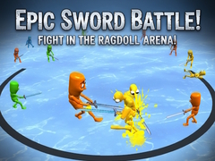 Mäng Epic Sword Battle! Fight in the Ragdoll Arena!