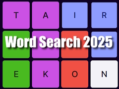 Mäng Word Search 2025
