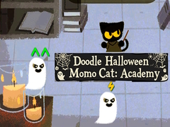 Mäng Doodle Halloween Momo Cat: Academy