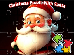 Mäng Christmas Puzzle With Santa