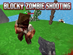 Mäng Blocky Zombie Shooting