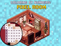 Mäng Coloring by Numbers. Pixel Room