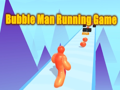 Mäng Bubble Man Running Game