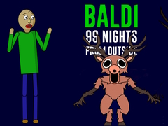 Mäng Baldi 99 Nights from Outside