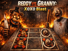 Mäng Freddy vs Granny XoXo Blast