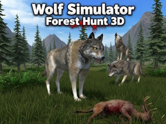 Mäng Wolf Simulator Forest Hunt 3D