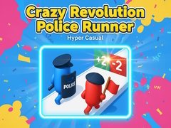 Mäng Crazy Revolution Police Runner : Hyper Casual
