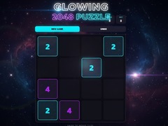 Mäng Glowing 2048 Puzzle