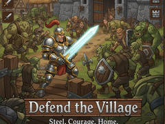 Mäng Defend the village