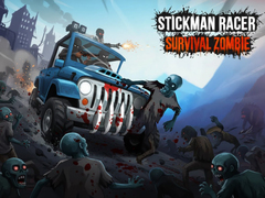 Mäng Stickman Racer Survival Zombie