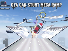 Mäng GTA Car Stunt Mega Ramp