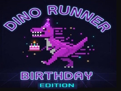 Mäng Dino Runner Birthday Edition
