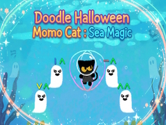 Mäng Doodle Halloween Momo Cat : Sea Magic