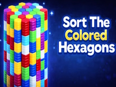 Mäng Sort The Colored Hexagons
