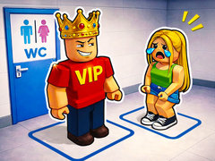 Mäng Obby Toilet Line