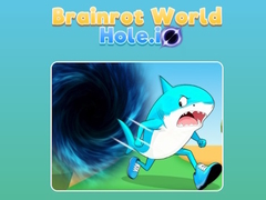 Mäng Brainrot World Hole io