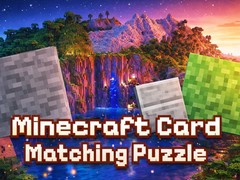Mäng Minecraft Card Matching Puzzle