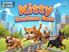 Mäng Kitty Endless Run