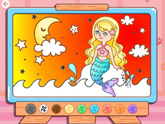 Mäng Coloring Book: Moonlight Mermaid