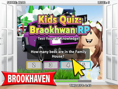 Mäng Kids Quiz: Brookhaven RP
