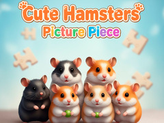 Mäng Cute Hamsters Picture piece