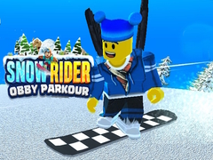 Mäng Snow Rider Obby Parkour