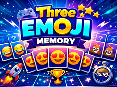 Mäng Three Emoji Memory