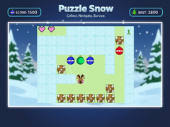 Mäng Puzzle Snow