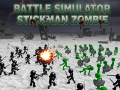 Mäng Battle Simulator Stickman Zombie