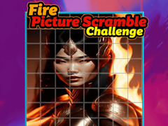 Mäng Fire Picture Scramble Challenge