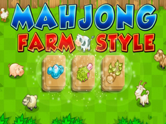 Mäng Mahjong Farm Style