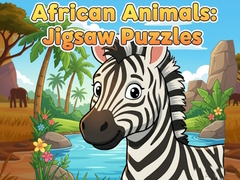 Mäng African Animals: Jigsaw Puzzles