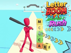 Mäng Letter Boom Blast Rush