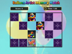 Mäng Balloon Artist Memory Match