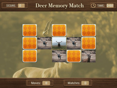 Mäng Deer Memory Match