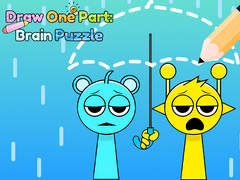 Mäng Draw One Part Brain Puzzle
