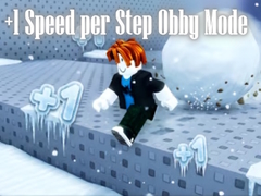 Mäng +1 Speed per Step Obby Mode