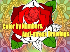 Mäng Color by Numbers. Anti-stress Drawings