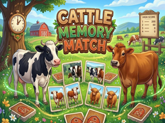 Mäng Cattle Memory Match