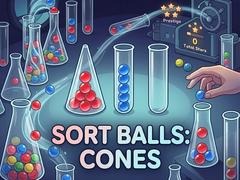 Mäng Sort Balls: Cones